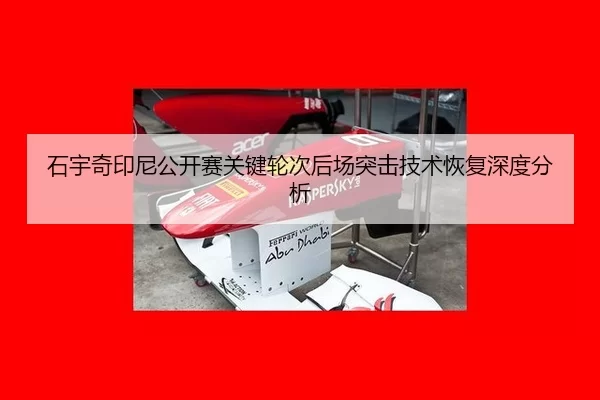 石宇奇印尼公开赛关键轮次后场突击技术恢复深度分析